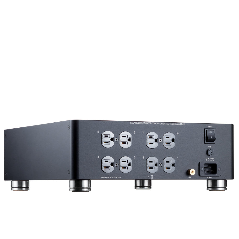 Back View with USA Outlets (with Switch)