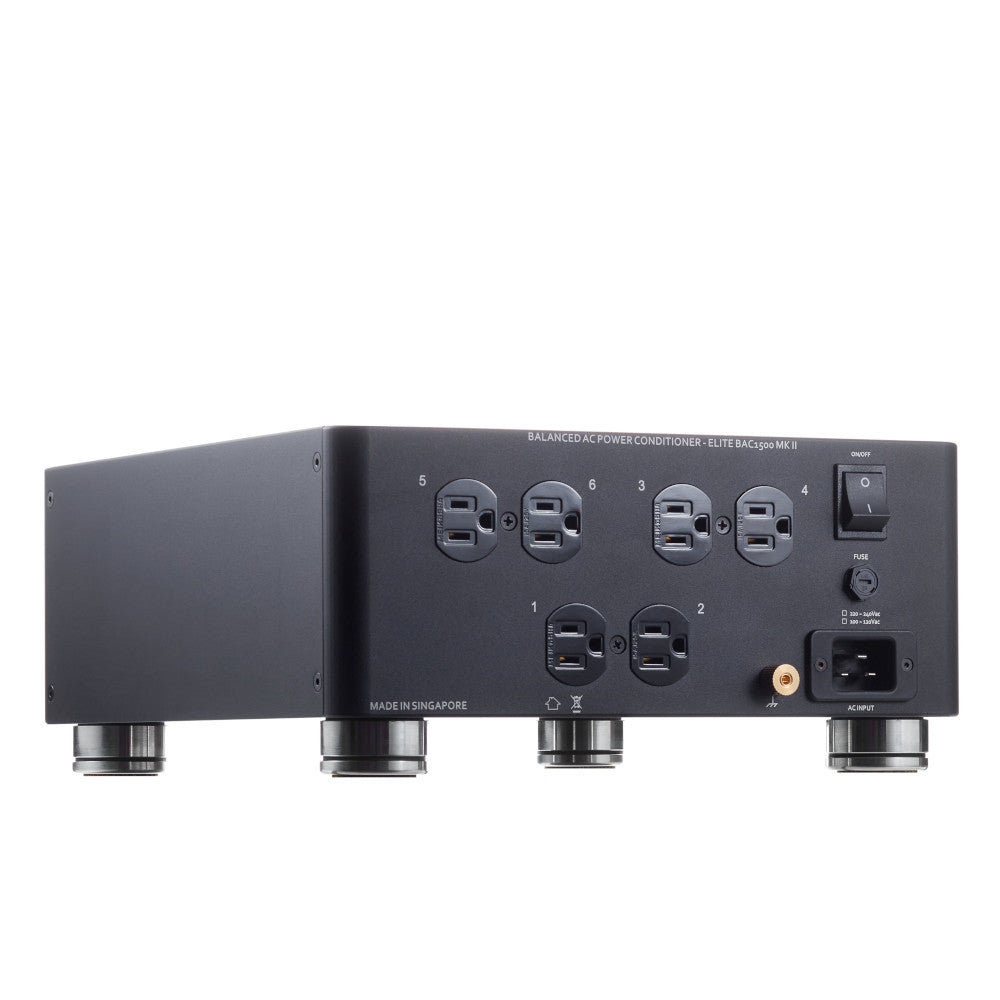 Back View with USA Outlets (with Switch)